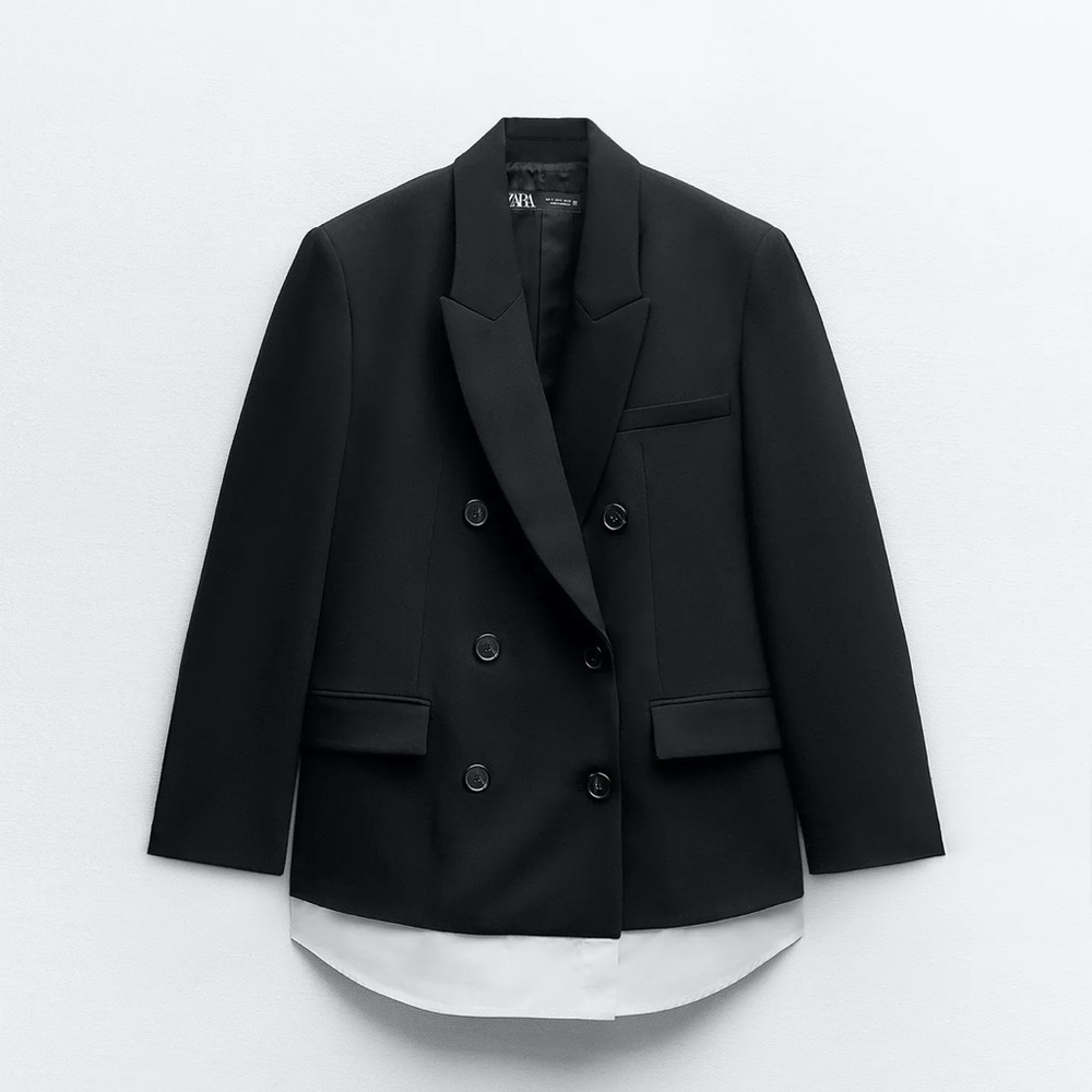 Zara Women's Elegant Black Blazer